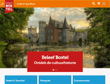 Tablet Screenshot of beleefboxtel.nl